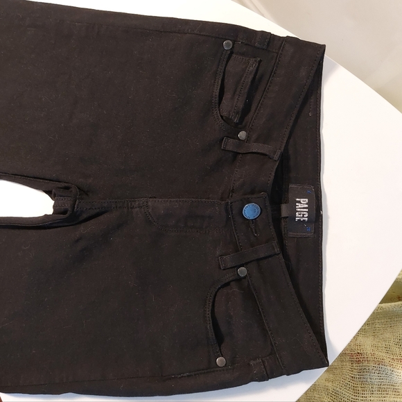 Paige black jeans size 24 - Picture 9 of 12